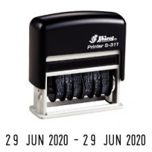 ΣΦΡΑΓΙΔΑ SHINY PRINTER LINE S-311 - ΔΙΠΛΗ ΗΜΕΡΟΜΗΝΙΑ